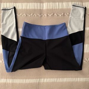 ZYIA women’s Leggings in Black and Blue